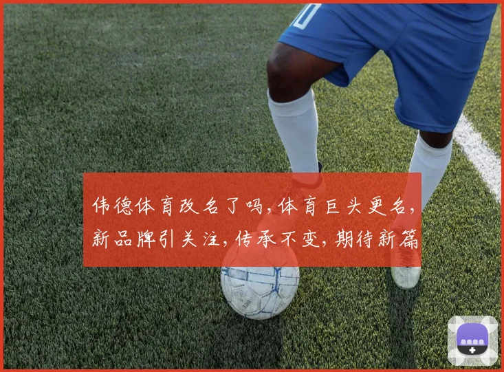 伟德体育改名了吗,体育巨头更名,新品牌引关注,传承不变,期待新篇章,。